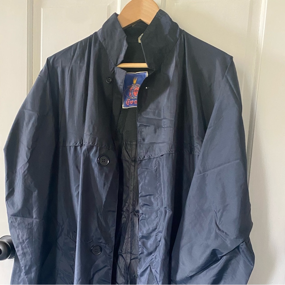 Vintage McGregor nylon trench with secret belt Made in Italy